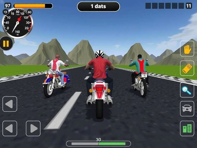 Indian Cycle Speed King gameplay screenshot